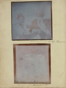 Table avec vaisselle - William Henry Fox Talbot